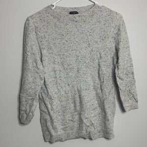 Gray Speckled Women’s Cashmere Sweater B